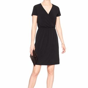 Petite Faux Wrap LBD